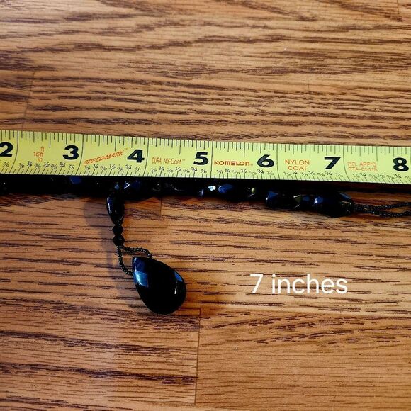 WHBM Faceted Stone and Beaded Necklace COCKTAIL HOUR CHIC - Picture 5 of 8